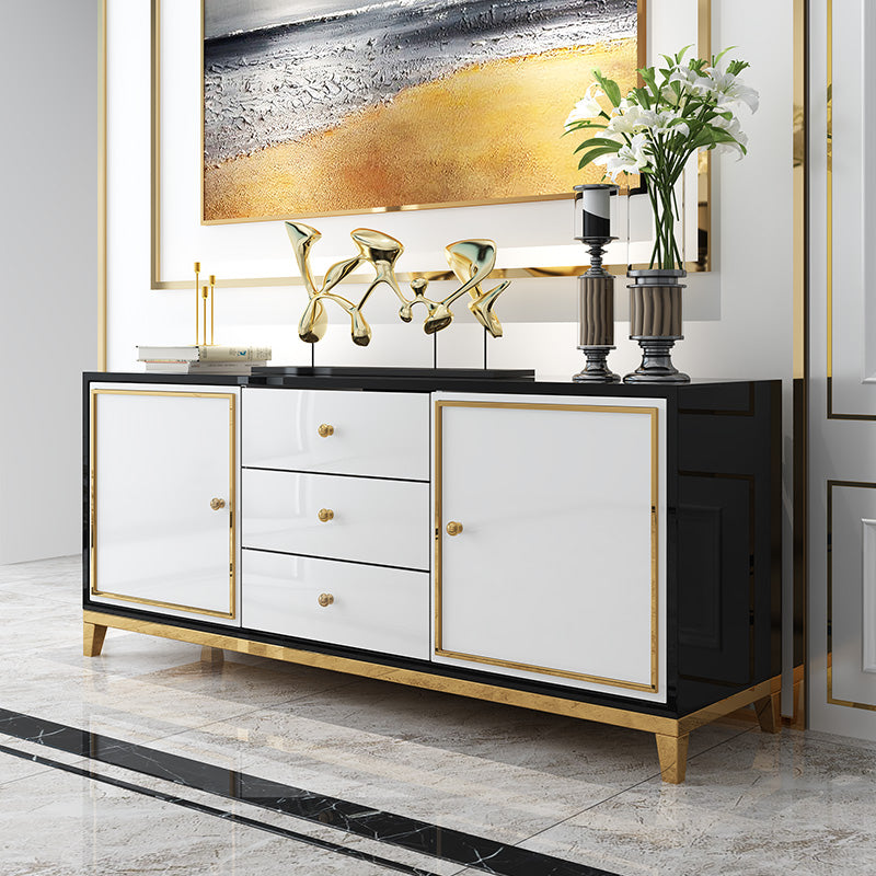 Light Luxury Italy Design Solid Painted Storage Cabinet - IdeaHome24 - Home Decor ideahome24.com