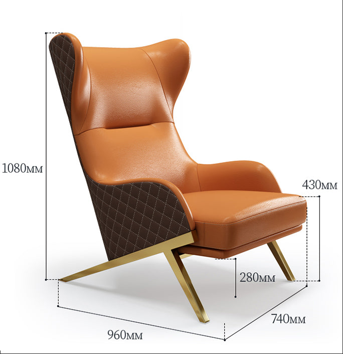Italy designed Light luxury armchair for living room  YL600 - IdeaHome24 - Home Decor ideahome24.com