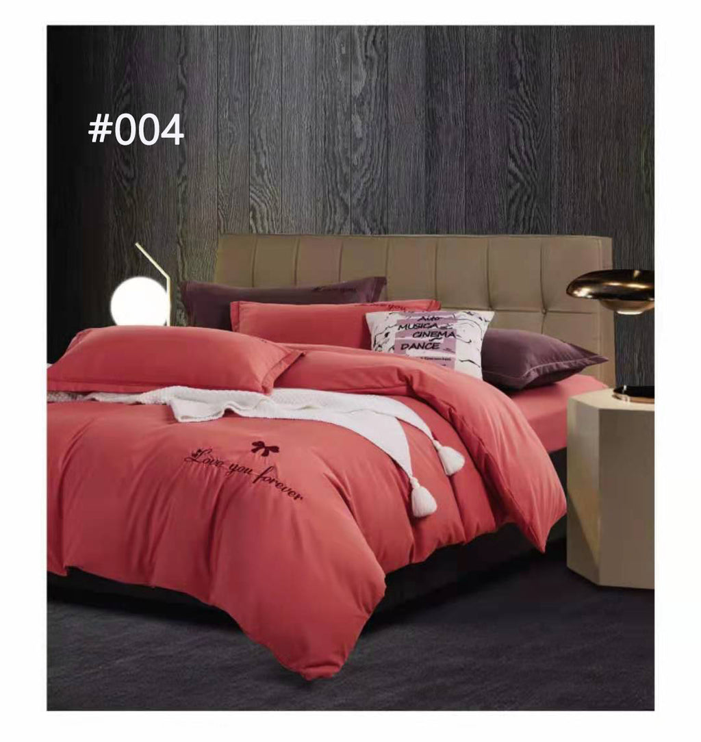 Bedding set bed linens/bed sets home textile Queen size 4pcs BT004 - IdeaHome24 - Home Decor ideahome24.com
