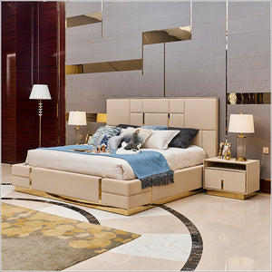Ideahome24 Italy style light luxury bedroom bed Victoria B002 - IdeaHome24 - Home Decor ideahome24.com